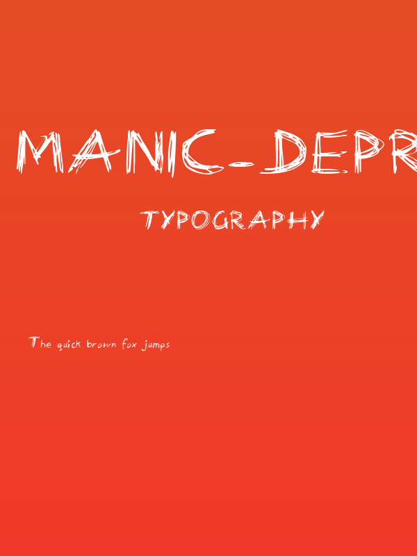 manic-depressive Poster
