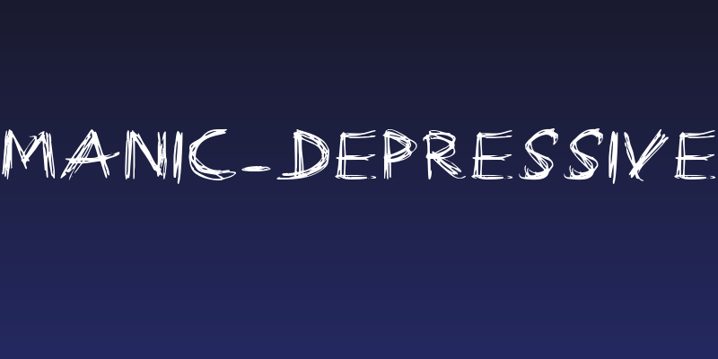 manic-depressive Social Header