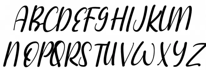 manika Italic Polices MAJUSCULES