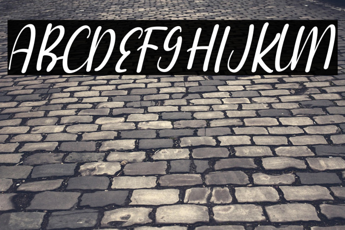 manika Italic Example 1