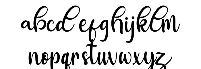 manika Font LOWERCASE