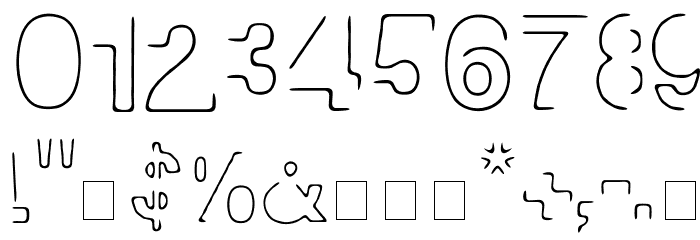 manko Font OTHER CHARS
