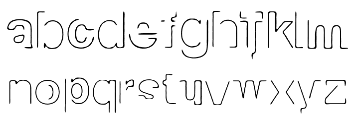 manko Font LOWERCASE