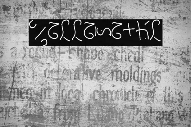 manna-saxon Font examples