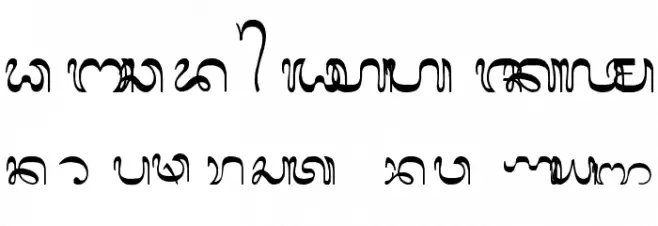 mannabali Schriftart Groß