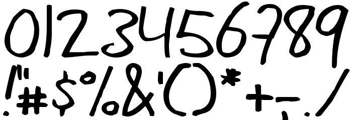 mannabay Font OTHER CHARS