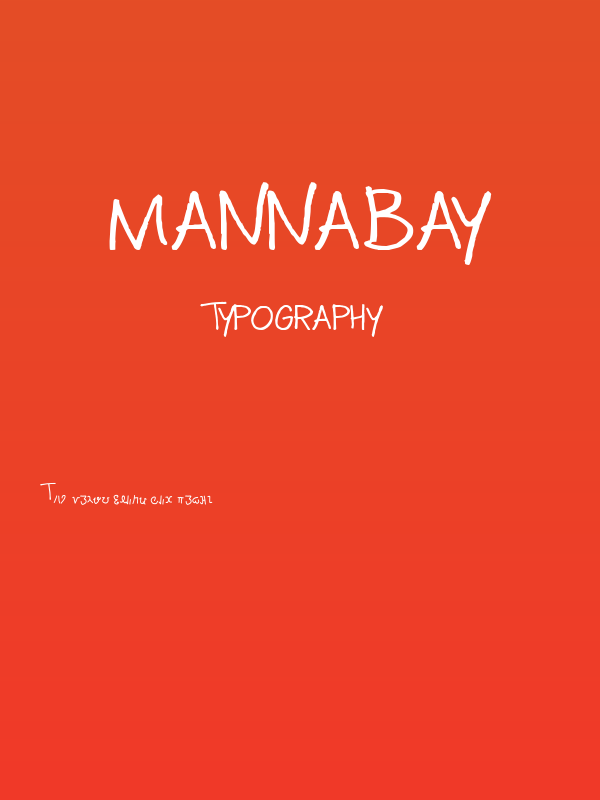 mannabay Poster