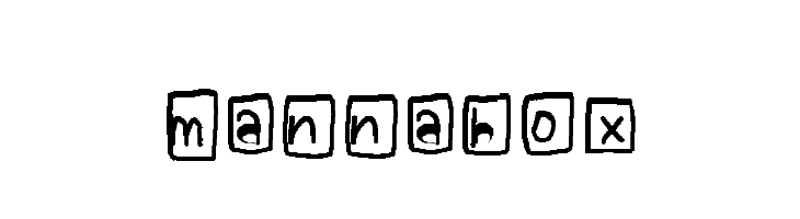 mannabox  Free Fonts Download