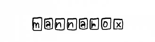 mannabox  Скачать бесплатные шрифты