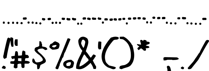 mannacrypt Font OTHER CHARS