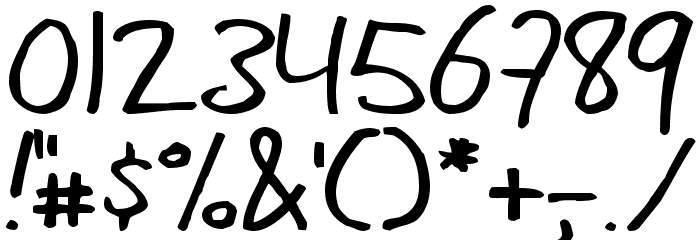 mannaelegy Font OTHER CHARS