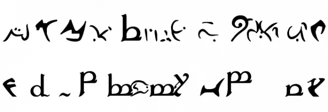 mannaelf 字体 大写