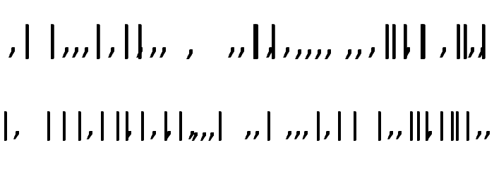 mannamoses Font LOWERCASE