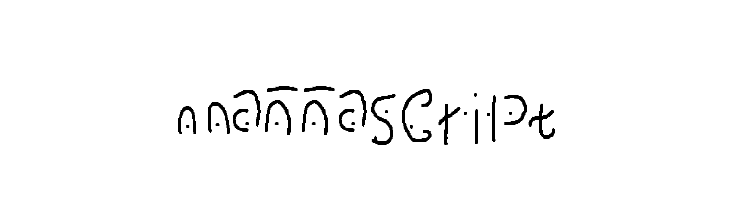 mannascript  font caratteri gratis