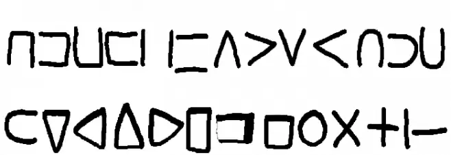 mannatic Schriftart Groß