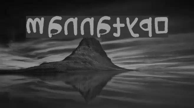 mannatypo Font examples