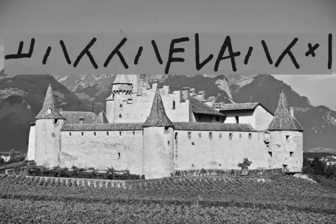 mannazhuang Font examples