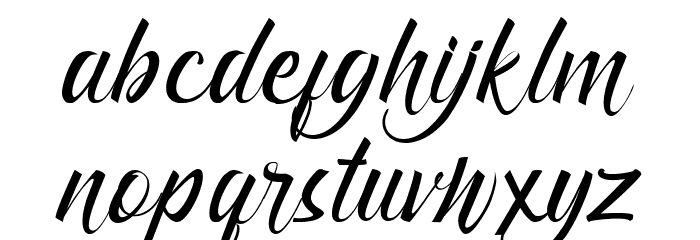 manoe Font LOWERCASE