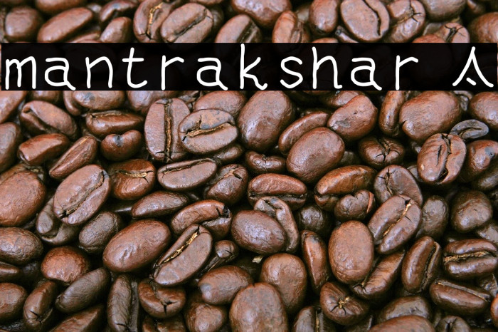 mantrakshar T Font examples