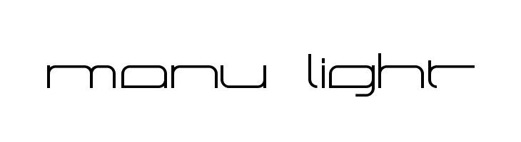 manu light Font