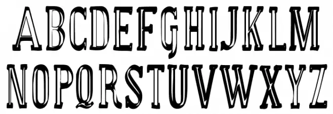 manual font basic demo Schriftart Groß