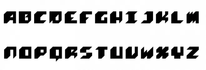 maque Regular Font UPPERCASE