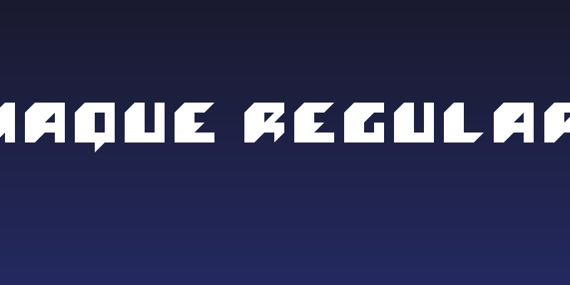 maque Regular Social Header