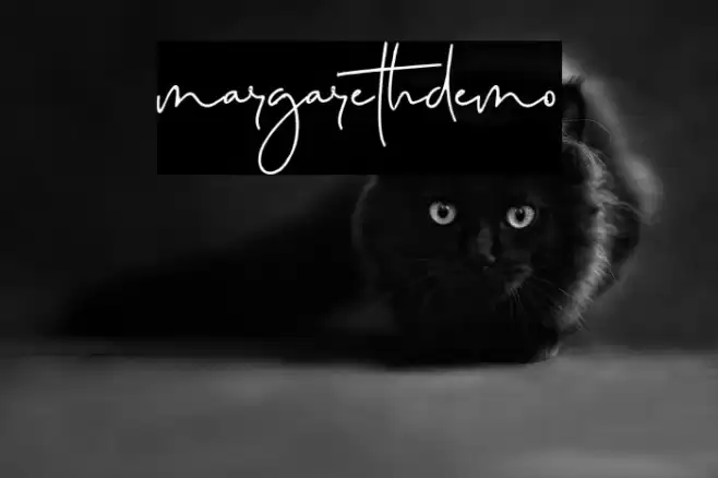 margarethdemo Schriftart examples