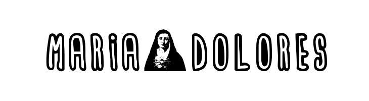 maria_dolores  フリーフォントのダウンロード