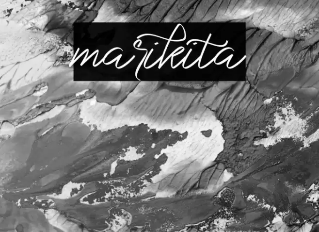 marikita फ़ॉन्ट examples