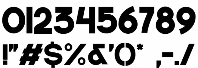 marinford Font OTHER CHARS