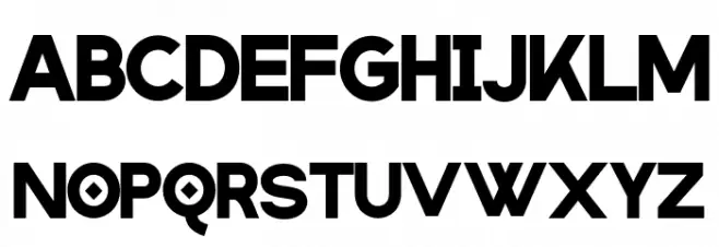 marinford Schriftart Groß