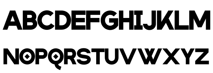 marinford Шрифта ВЕРХНИЙ