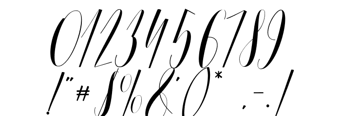 marisa Regular Font OTHER CHARS