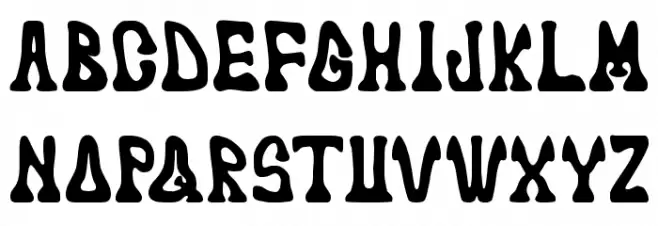 marked fool Schriftart Groß
