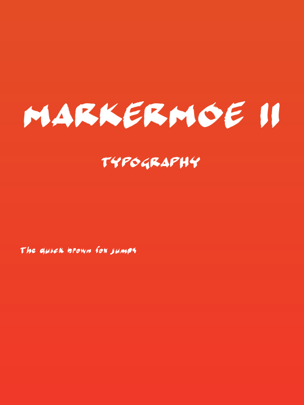 markerMoe II Poster