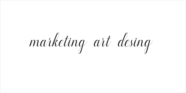 marketing art desing Logo