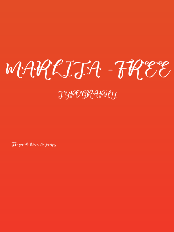 marlita -free for personal use Poster