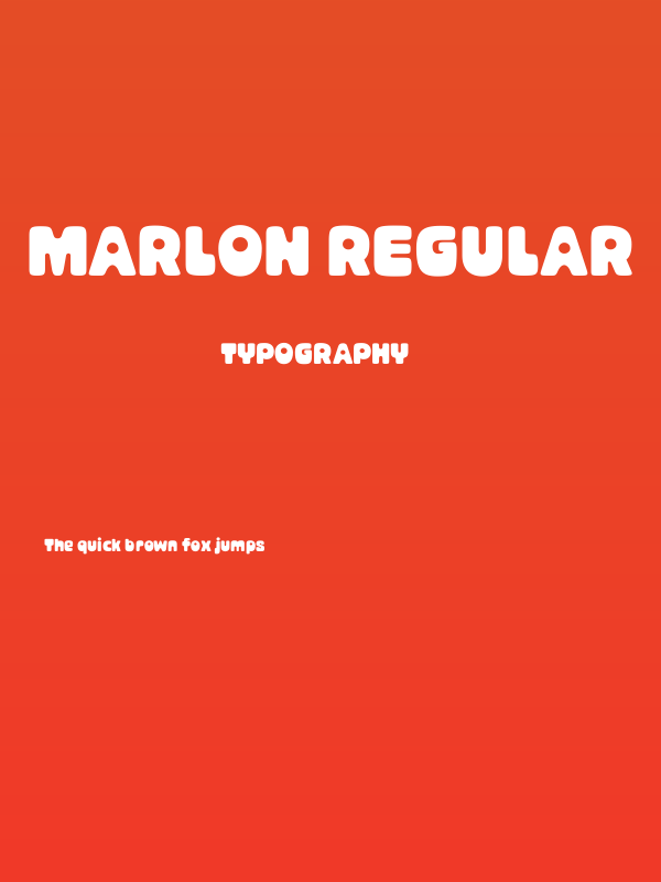 marlon regular Poster