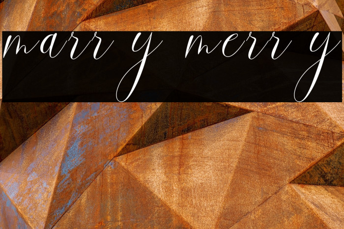 marry merry Example 2