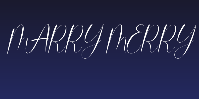 marry merry Social Header
