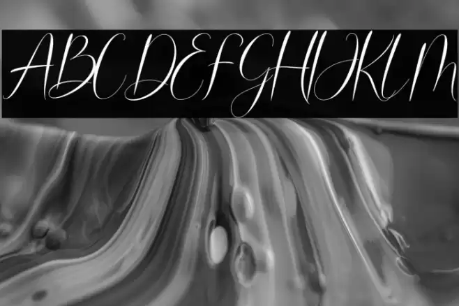 marrymerry Font examples