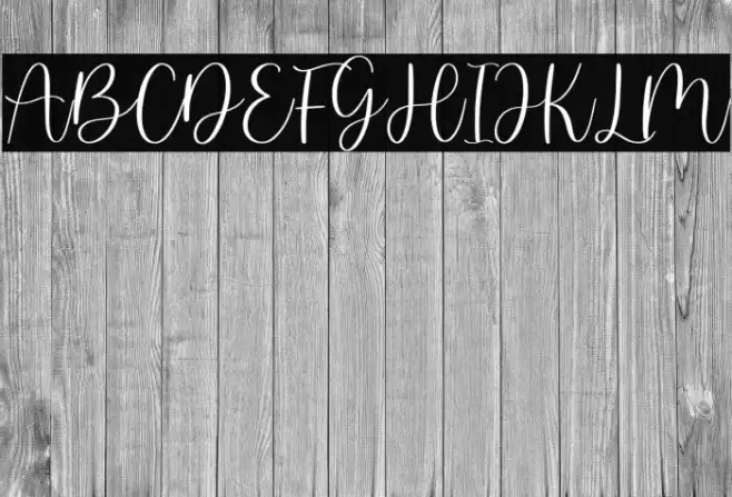 martin kamila - demo version Font examples