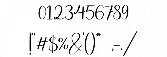 martin kamila Font OTHER CHARS