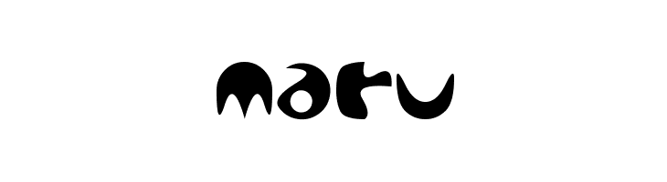 maru  les polices de caractères gratuit tlcharger