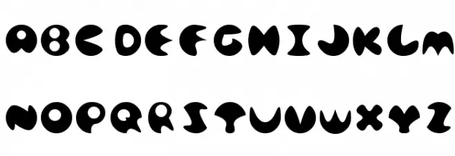 maru Schriftart Groß