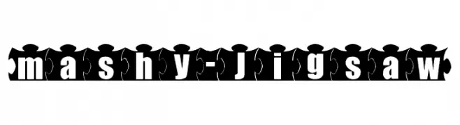 mashy-Jigsaw  baixar fontes gratis
