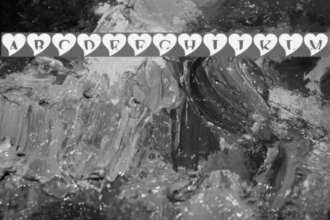 mashy Valentine Font examples