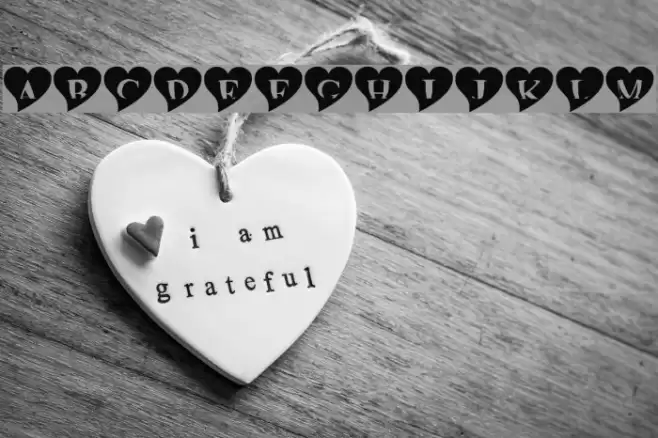 mashy Valentine Font examples