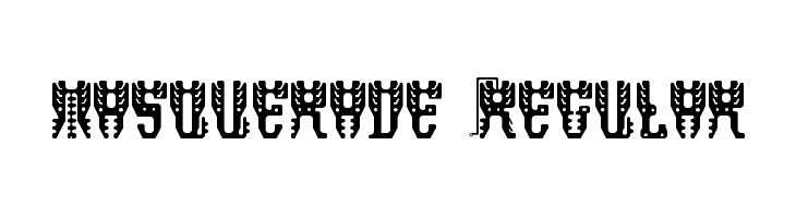 masquerade Regular Font